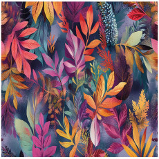 Papier peint abstrait feuilles chambre salon papier peint intissé 250x175