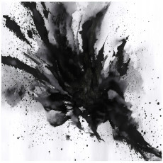 Papier peint abstrait noir et blanc chambre à coucher salon papier peint intissé 300x210