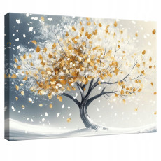 Tableau pour chambre à coucher, salon, cuisine, fleurs 3D, arbre sur toile, mur, 40 x 30