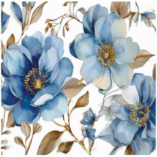 Papier peint photo fleurs abstraction chambre à coucher salon papier peint intissé 400x280