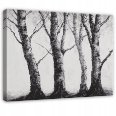 Image d'un arbre en noir et blanc pour la chambre à coucher, le salon ou la cuisine, sur toile 40x30