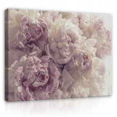 Tableau sur toile mur fleurs pivoines pour chambre à coucher salon moderne 120x80