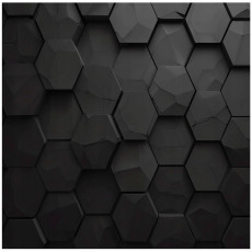 Papier peint pour adolescents hexagones gaming 3D papier peint pour adolescents 350x250