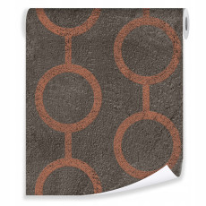 Papier peint géométrique à motifs béton papiers peints muraux