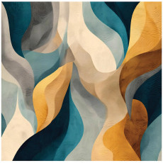 Papier peint abstrait art déco chambre à coucher salon papier peint intissé 350x250