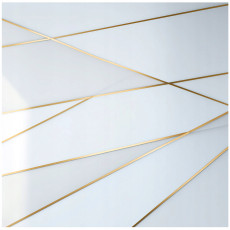 Papier peint abstrait blanc et doré chambre à coucher salon papier peint intissé 250x175