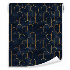 Papier peint géométrique 3D soho papiers peints muraux béton