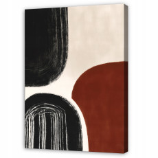 Tableau abstrait géométrique de style bohème pour la chambre ou le salon, sur toile, 100 x 70 cm