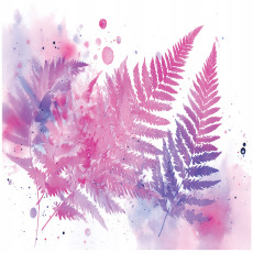 Papier peint mural abstrait avec des feuilles roses pour chambre à coucher ou salon, papier peint intissé, 300 x 210 cm