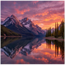 Papier peint photo montagne nature paysage chambre salon papier peint intissé 300x210