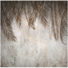 Papier peint photo feuilles de palmier plumes pour chambre à coucher salon papier peint intissé 250x175