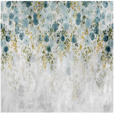 Papier peint photo feuilles sur béton nature mur pour chambre à coucher salon papier peint 250x175