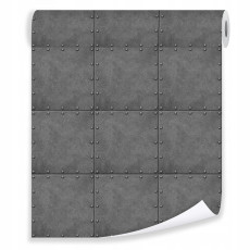 Papier peint béton 3D gris loft papier peint rouleau