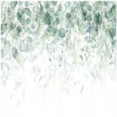 Papier peint photo feuilles vertes nature suspendues pour chambre à coucher salon papier peint 150x105