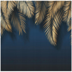 Papier peint photo feuilles suspendues glamour chambre à coucher salon papier peint intissé 250x175