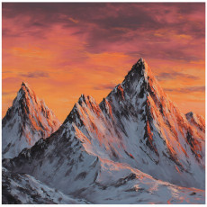 Papier peint montagne paysage nature chambre salon papier peint intissé 350x250