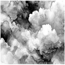Papier peint marbré noir et blanc pour chambre à coucher ou salon, papier peint intissé, 350 x 250