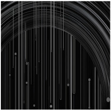 Papier peint abstrait noir et blanc chambre à coucher salon papier peint intissé 400x280