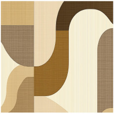 Papier peint abstrait beige bohème pour chambre à coucher ou salon, papier peint intissé, 250 x 175