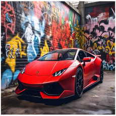 Papier peint photo voiture de sport pour garçon Papier peint pour adolescents et enfants 150x105