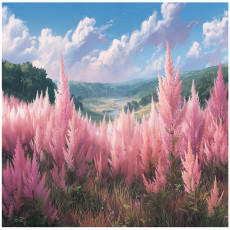 Papier peint photo fleurs paysage nature chambre salon papier peint intissé 250x175