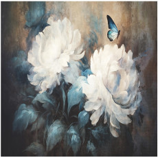 Papier peint photo fleurs sur béton pivoines grandes pour chambre à coucher salon papier peint 200x140