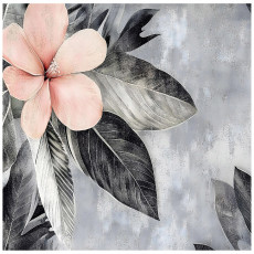 Papier peint photo fleurs béton feuilles imitation pour chambre à coucher salon papier peint 250x175