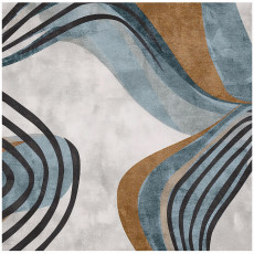 Papier peint abstrait art déco chambre à coucher salon papier peint intissé 400x280