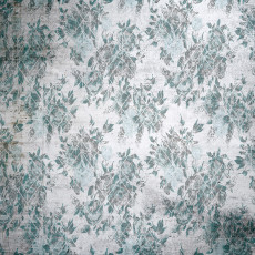 Papier peint mural vintage à motifs damassés et fleurs pour le salon