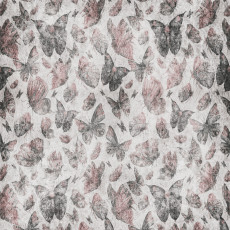 Papier peint mural à motif papillons gris pour le salon