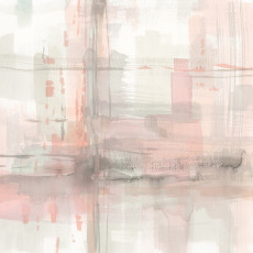 Papier peint mural abstrait aux coups de pinceau pour le salon