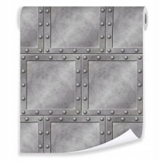 Papier peint béton 3D gris loft papiers peints muraux + colle
