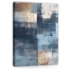 Peinture abstraite moderne sur toile murale pour chambre à coucher salon 100x70