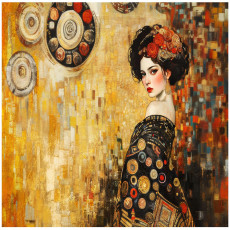 Papier peint femme abstraction chambre salon papier peint intissé 350x250