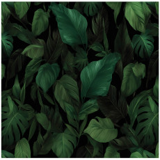 Papier peint photo feuilles nature vert chambre à coucher salon papier peint intissé 400x280