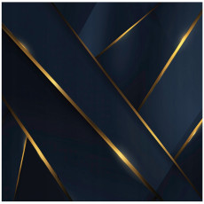 Papier peint abstrait doré chambre à coucher salon papier peint intissé 350x250