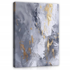 Tableau marbre or abstraction sur toile murale pour chambre à coucher salon 40x30