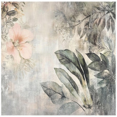 Papier peint vintage feuilles fleurs béton pour chambre à coucher salon papier peint 200x140 15399