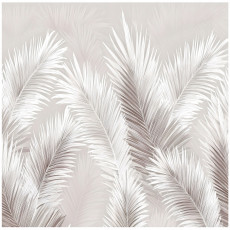 Papier peint feuilles béton plumes chambre salon papier peint intissé 400x280