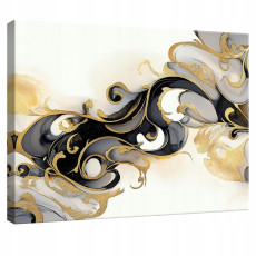 Tableau sur toile mural abstrait glamour pour chambre à coucher, salon, cuisine 40x30