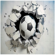 Papier peint pour enfants garçon ballon 3D papier peint intissé 400x280