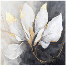 Papier peint feuilles béton doré loft chambre salon papier peint intissé 300x210