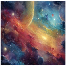 Papier peint pour enfants espace planètes papier peint pour chambre d'enfant 250x175