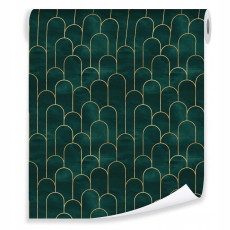 Papier peint géométrique 3D motifs papier peint mural béton