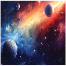 Papier peint pour chambre d'enfant garçon espace papier peint pour chambre d'enfant 250x175