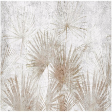 Papier peint photo feuilles sur béton pour chambre à coucher salon papier peint intissé 300x210