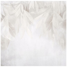 Papier peint photo feuilles béton gris loft boho pour chambre à coucher salon papier peint 150x105