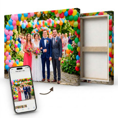 Tableau de mariage personnalisé à partir de votre propre photo