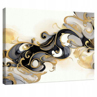 Tableau sur toile mural abstrait glamour pour chambre à coucher salon cuisine 100x70