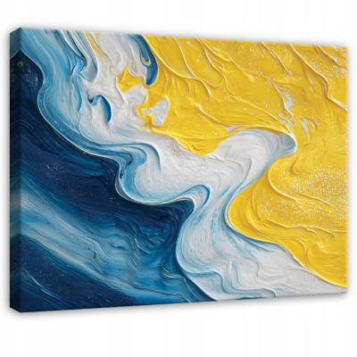 Tableau abstrait moderne pour chambre à coucher, salon ou cuisine sur toile 40x30